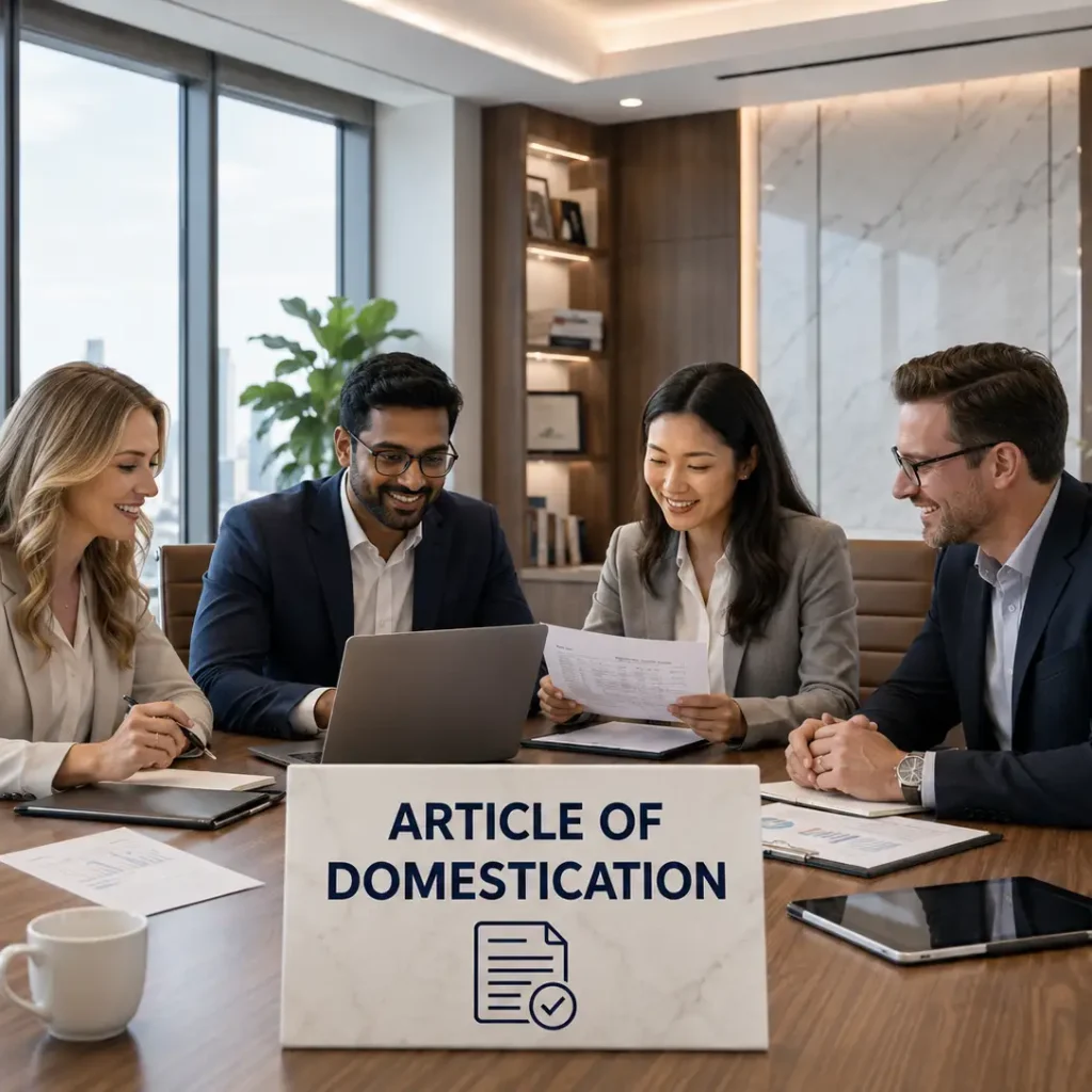 Domestication of Corporation & LLC transfer business from one state to another with professional filing support by US Global Startup